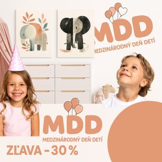 🎉 Medzinárodný deň detí oslavujeme s vami! 🧒👧 A čo by to bolo za oslavu bez darčeka? 🎁 📣 ZĽAVA –30 % na všetky detské...